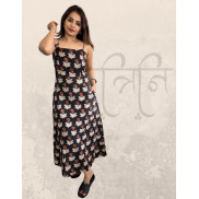 Noodle strap Maxi dress 